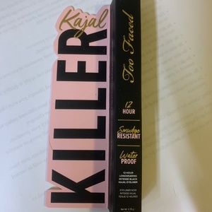 New TOO FACED Killer Kajal Intense - Black